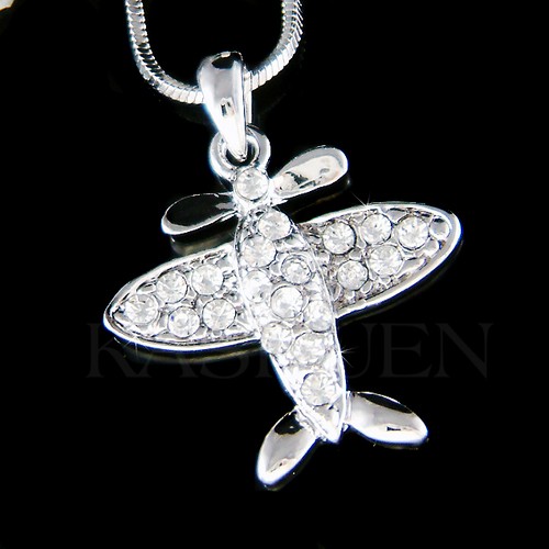 Collana forma aereo - collana,