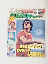 GUERIN SPORTIVO 39-1989 GIANNINI-PRADELLA +FIGURINA CEREZO-CIRO FERRARA-GEOVANI