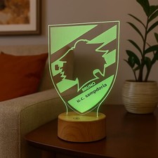 Lampada Plexiglass Sampdoria