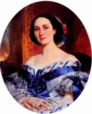 Dipinto olio Eugene Francois