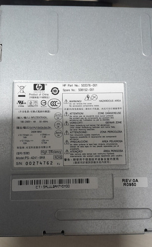 Alimentatore 503376 001 - hp,