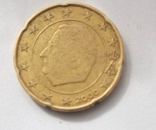 20 CENTESIMI DI EURO BELGIO 2000 - RE ALBERTO II -