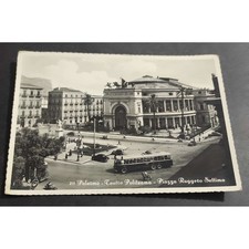 Cartolina Palermo - Teatro Politeama - Piazza Ruggero Settimo