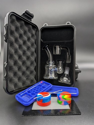 Glass water pipe travel/gift