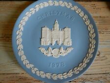 WEDGWOOD NATALE 1978 HOUSE GUARD PIATTO JASPER WARE PORCELLANA CAMMEO 
