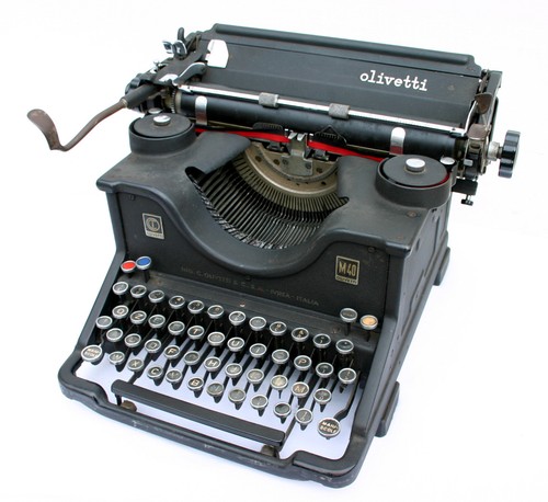 Macchina scrivere olivetti - macchina,