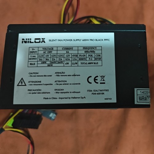 Alimentatore nilox silent - nilox,