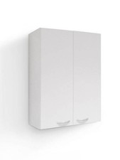 PENSILE 2 ANTE BIANCO CM 60X33