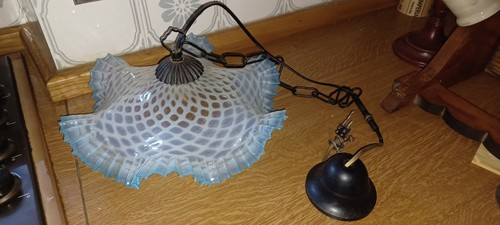 Lampadario liberty vetro - lampadario,