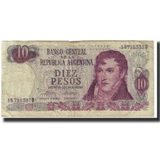 [#617318] Banknote, Argentina, 10 Pesos, KM:300, VF(20-25)