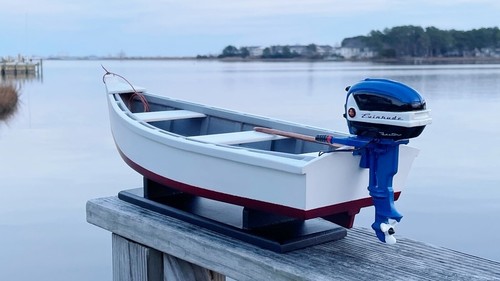Modello skiff legno - skiff,