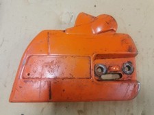 CARTER CATENA COMPLETO DI FRENO FUNZIONANTE MOTOSEGA HUSQUARNA 350 ORIGINALE!!!