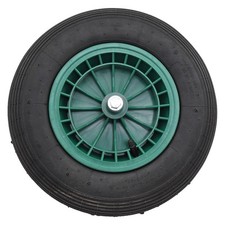 RUOTA PNEUMATICA PER CARRIOLA DISCO PVC mm. 400x100  - SIDEX