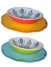 Servizio di piatti in melamina