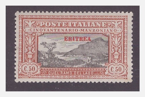 Eritrea 1924 manzoni 50 - manzoni,