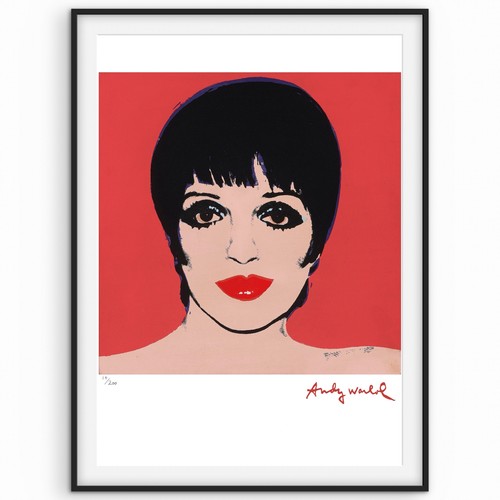 Firmato andy warhol liza - andy,