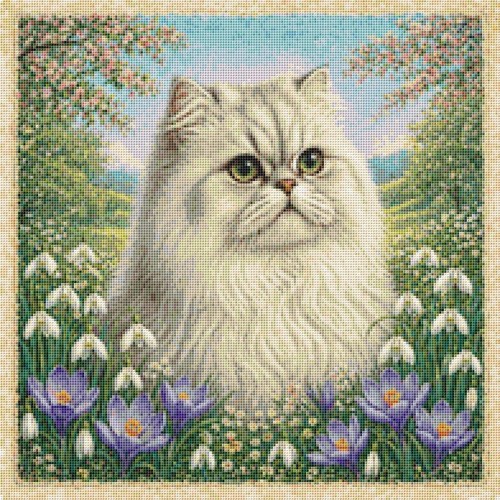 Gatto gattino persiano - , moderno