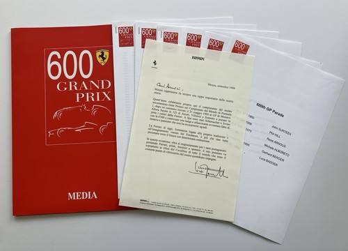 Ferrari 600th monza - f1, 1998