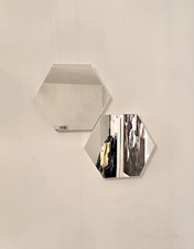 Mensola legno esagonale con