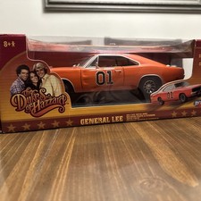 Caricabatteria Dodge scala 1:18 pressofuso Dukes of Hazzard General Lee 1969 nuovo con scatola 