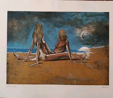 Sergio Vacchi  acquaforte e