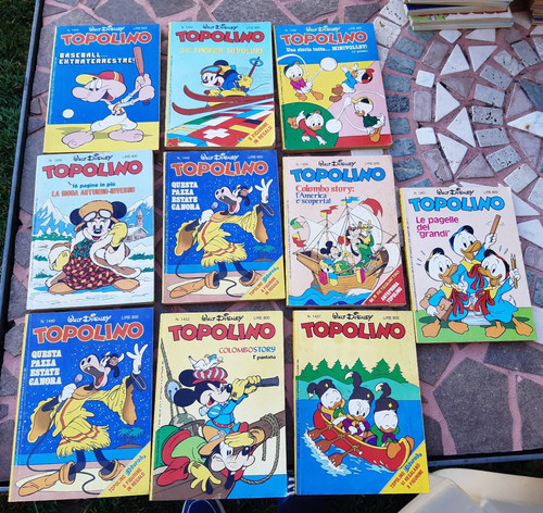 Lotto topolino disney - 10,