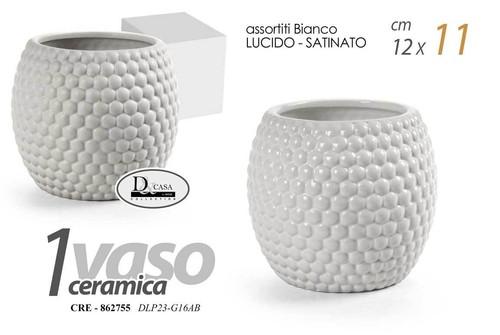 Vaso ceramica piante - ceramica,