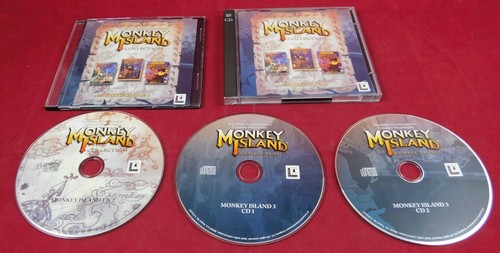 Collezione monkey island 3 - island, 1,2,3