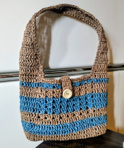 Borsa uncinetto fatta mano - borsa, a