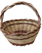 CESTO PANIERE IN VIMINI CANNA