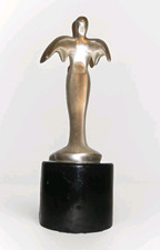 Statuetta TELLY AWARD TROPHY 1999 - Testa di Cinghiale - Stile Decò Alato Icaro