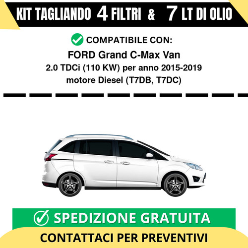 Tagliando per ford grand - ford,