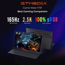 Monitor da gioco Portatile 165Hz 17,3" 2,5K Extender per laptop Xbox Phone PS4/5