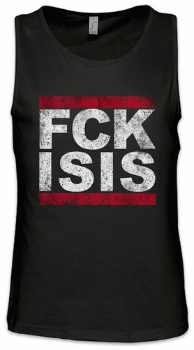 Canotta uomo fuck isis fck - uomo,