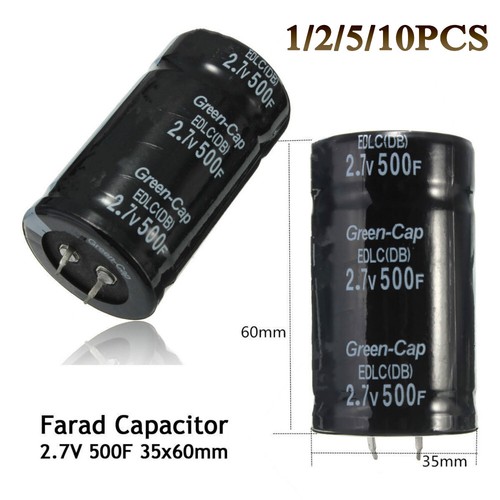 Condensatore farad 500f 2 - farad,