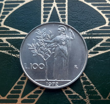 100 lire 1972 minerva - ,