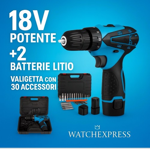 Trapano avvitatore 18v - trapano,