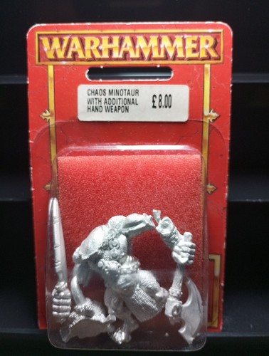 Warhammer chaos minotaur - warhammer,
