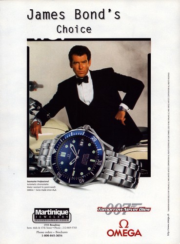 Omega seamaster james bond 007 - omega,