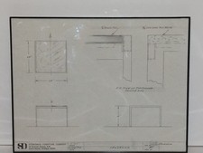 Antico disegno vintage 1970
