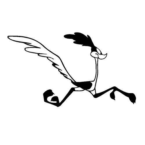 Sticker autocollant cartoon