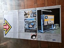 Depliant brochure D'epoca Magneti Marell Diagnosi Test Fiat 132 Diagnostica 