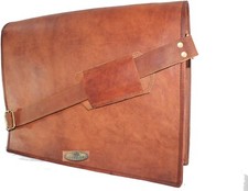 100% Vera Pelle Vintage Uomo