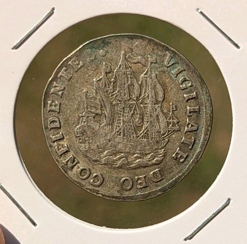 Moneta argento 1735 - 1735, olanda