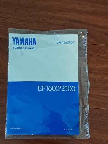 Yamaha generator ef1600 2500 - generator,