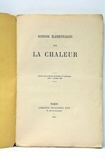 Notions élémentaires sur La Chaleur Revue Maritime et Coloniale 1863