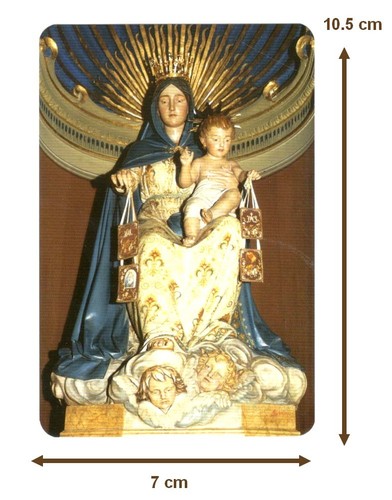 Santino madonna del carmelo - santino,