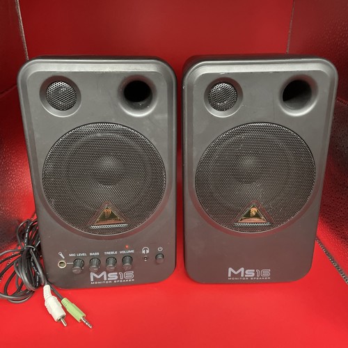 Behringer ms16 2x8w sistema - behringer,