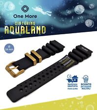 Cinturino Citizen Promaster Aqualand gomma 24 mm sub diver C022 6 viti Seiko oro