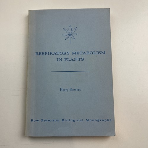 Respiratory metabolism - metabolism, in
